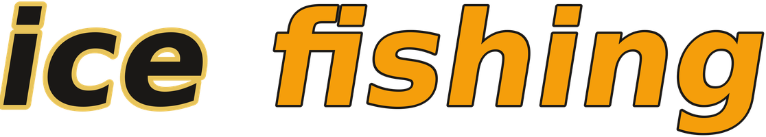 ice fishing logo